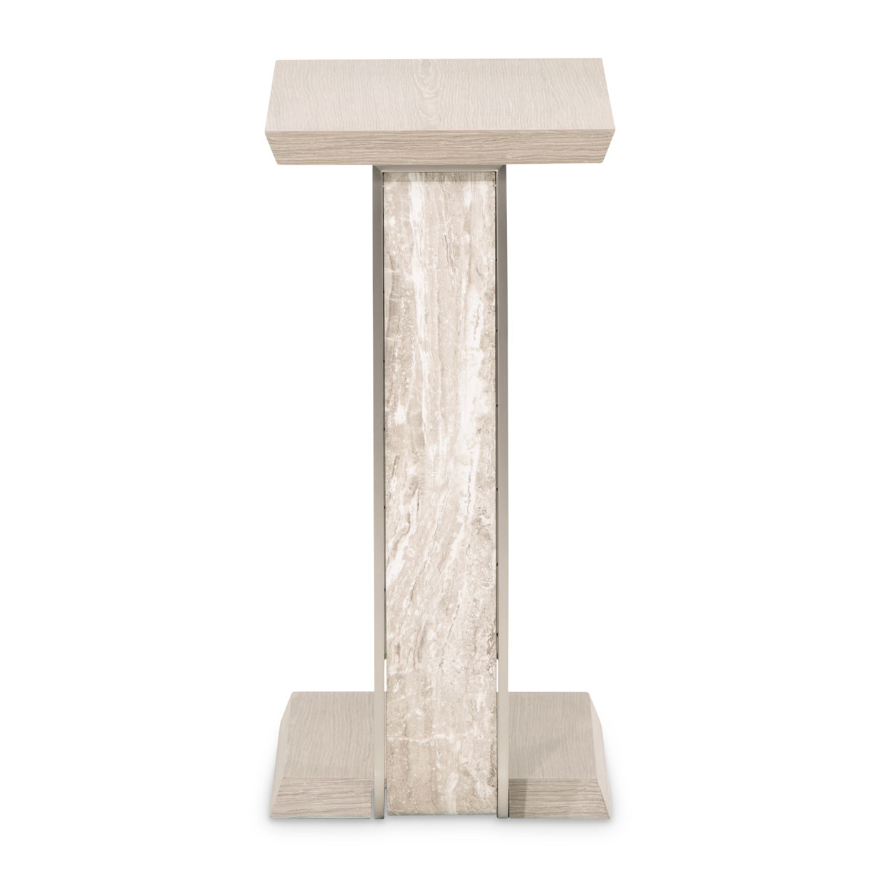 Lotus Bay Sand C-Shaped Accent Table