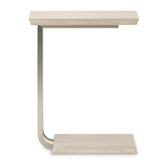 Lotus Bay Sand C-Shaped Accent Table - Ornate Home