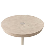 Lotus Bay Sand Chairside Table - Ornate Home