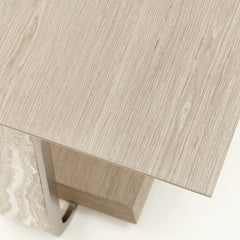 Lotus Bay Sand End Table - Ornate Home