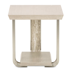 Lotus Bay Sand End Table - Ornate Home