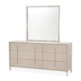 Lotus Bay Sand Large Dresser with Mirror - Ornate Home