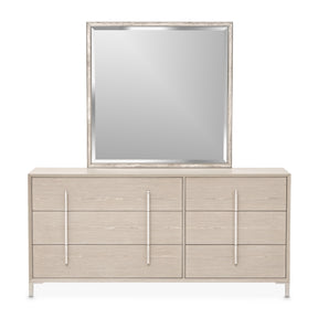 Lotus Bay Sand Large Dresser with Mirror - Ornate Home