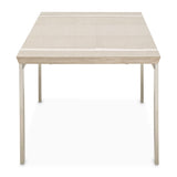Lotus Bay Sand Narrow Rectangular Dining Table - Ornate Home