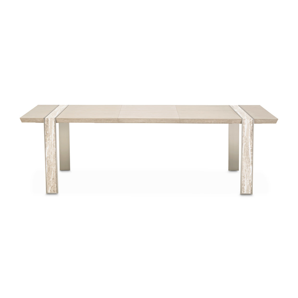 Lotus Bay Sand Narrow Rectangular Dining Table - Ornate Home