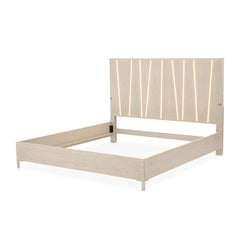 Lotus Bay Sand Panel Bed with LED Lights - Ornate Home