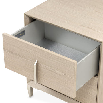 Lotus Bay Sand Small Nightstand - Ornate Home