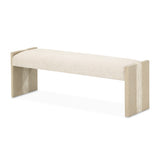 Lotus Bay Sand/Tusk Bench