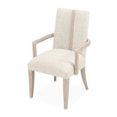 Lotus Bay Sand/Tusk Dining Arm Chair - Ornate Home