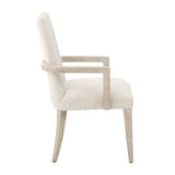 Lotus Bay Sand/Tusk Dining Arm Chair - Ornate Home