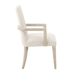Lotus Bay Sand/Tusk Dining Arm Chair - Ornate Home