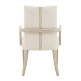 Lotus Bay Sand/Tusk Dining Arm Chair - Ornate Home