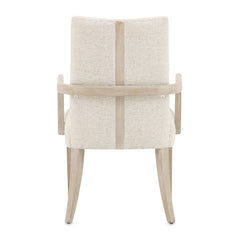 Lotus Bay Sand/Tusk Dining Arm Chair - Ornate Home