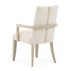 Lotus Bay Sand/Tusk Dining Arm Chair - Ornate Home