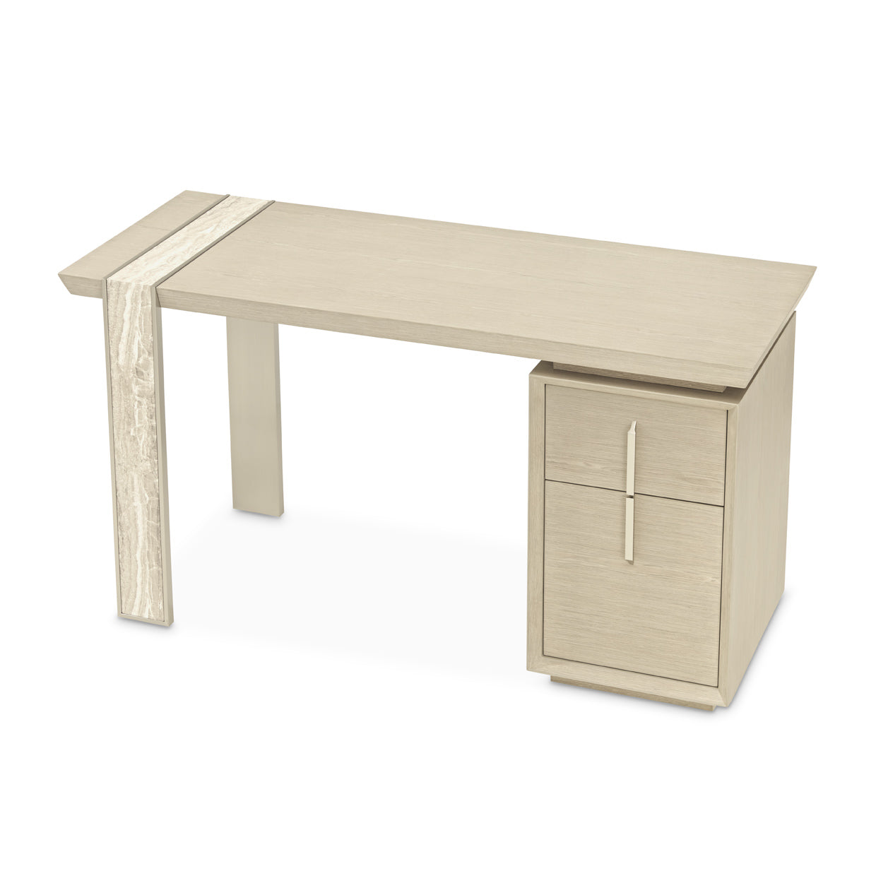 Lotus Bay Sand Vanity Desk - Ornate Home