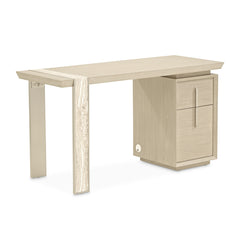 Lotus Bay Sand Vanity Desk - Ornate Home