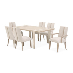 Lotus Bay Sand Wide Rectangular Dining Table - Ornate Home