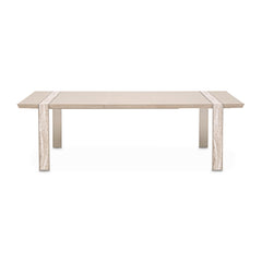 Lotus Bay Sand Wide Rectangular Dining Table - Ornate Home
