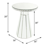 Lotus Crystal Accent Table - Ornate Home