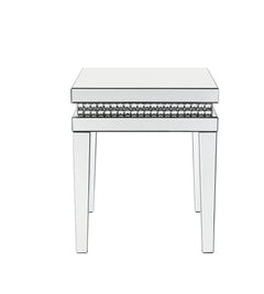 Lotus End Table - Ornate Home