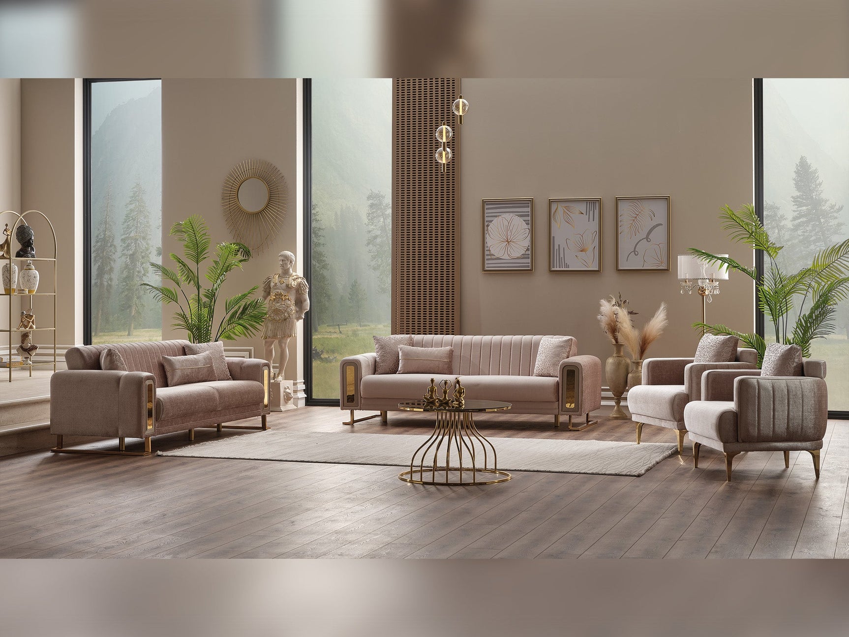 Lotus Cream Chair
