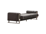 Lotus Grey Convertible Sofa