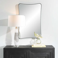 Loudon Black Vanity Mirror - Ornate Home