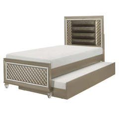 Loudon Champagne Trundle - Ornate Home