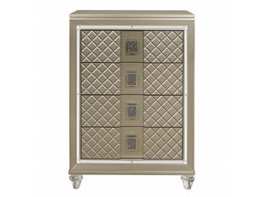 Loudon Champagne Youth Chest - Ornate Home