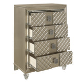 Loudon Champagne Youth Chest - Ornate Home