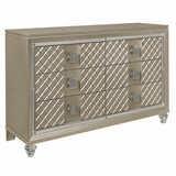 Loudon Champagne Youth Dresser - Ornate Home