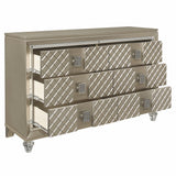 Loudon Champagne Youth Dresser - Ornate Home