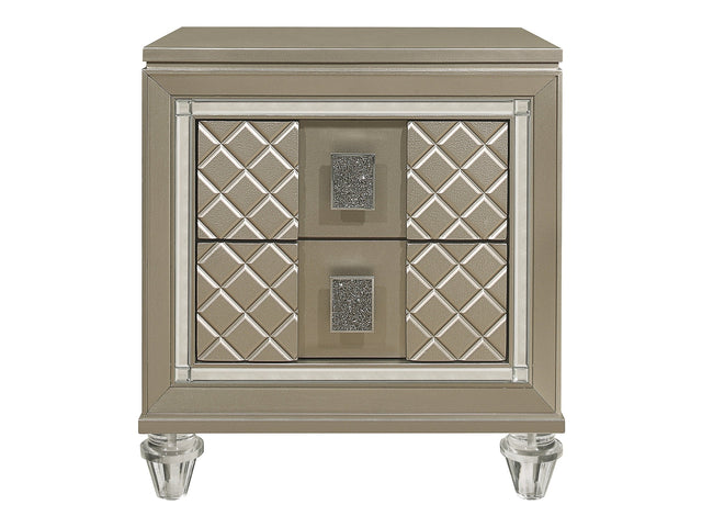 Loudon Champagne Youth Nightstand - Ornate Home