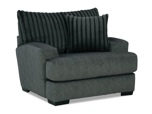 Loughlin Gun Metal Chair - Ornate Home