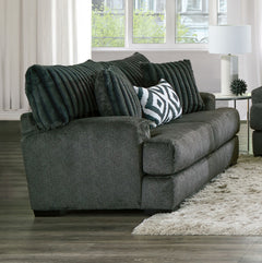 Loughlin Gun Metal Sofa & Loveseat - Ornate Home
