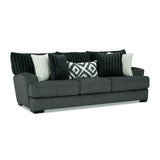 Loughlin Gun Metal Sofa & Loveseat - Ornate Home