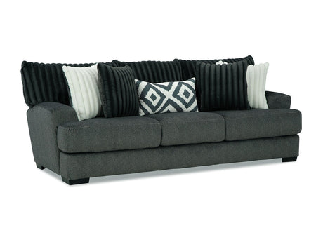 Loughlin Gun Metal Sofa - Ornate Home