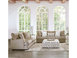 Loughlin Light Brown Sofa & Loveseat - Ornate Home