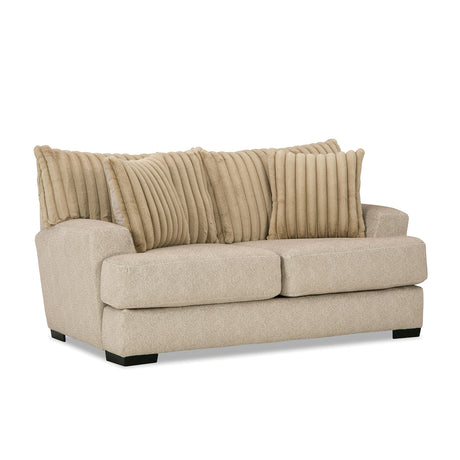 Loughlin Light Brown Sofa & Loveseat - Ornate Home