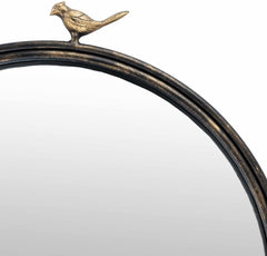 Loughlinstown Gold Frame Round Mirror - Ornate Home