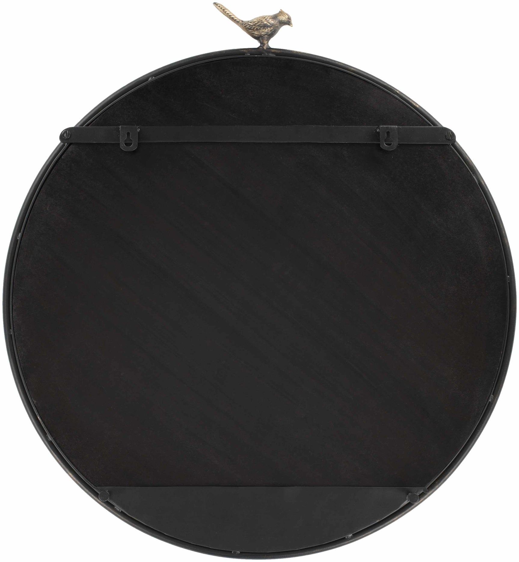 Loughlinstown Gold Frame Round Mirror - Ornate Home