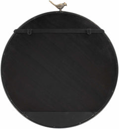 Loughlinstown Gold Frame Round Mirror - Ornate Home