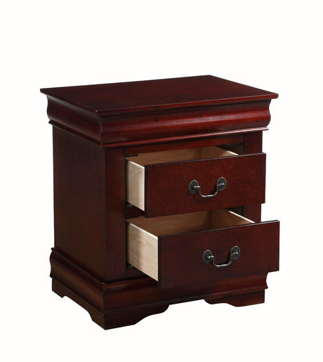 Louis Cherry Philippe Nightstand - Ornate Home
