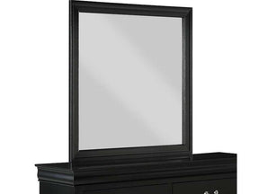 Louis Philip Black Mirror - Ornate Home