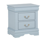 Louis Philip Blue Youth Sleigh Bedroom Set - Ornate Home