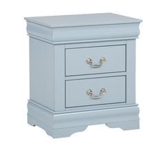 Louis Philip Blue Youth Sleigh Bedroom Set - Ornate Home