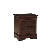 Louis Philip Cherry Sleigh Bedroom Sets - Ornate Home