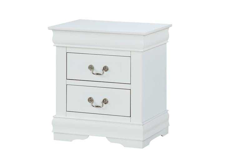Louis Philip White Nightstand - Ornate Home