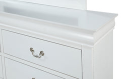 Louis Philip White Youth Sleigh Bedroom Set - Ornate Home