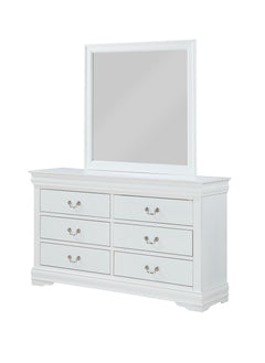 Louis Philip White Youth Sleigh Bedroom Set - Ornate Home